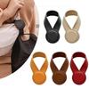New Powerful Magnet Magnetic Hat Clip PU Leather Portable Leather Hat Holder Solid Color Hat Keeper Clip Travel
