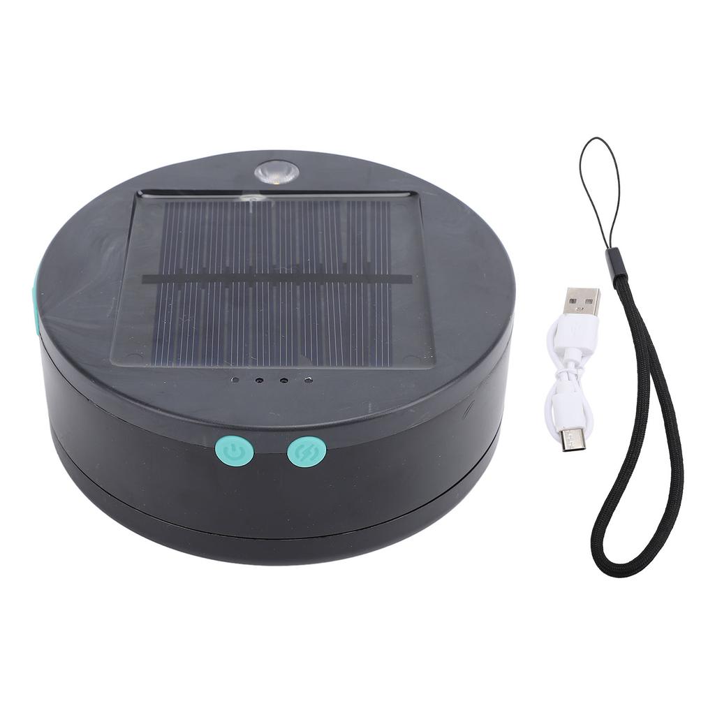 Solar Lichterkette Solarbetrieben USB Wiederaufladbar Camping LED Lampe Wasserabweisend für Innen