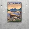 kenai fjords national park Decor Poster Vintage Tin Sign Metal Sign Decorative Plaque for Pub Bar Man Cave Club Wall Decoration