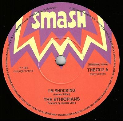 7inch Record ETHIOPIANS - I'm Shocking / Sign The Cheque THB7012 Trojan Records 2011 UK Reggae, Ska & Dub Used