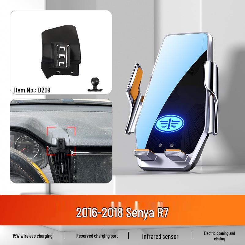 

FAW Jiefang JH6 Wireless Charger & Navigation Mount for Trucks
