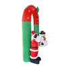 8 Foot Inflatable Santa  Snowman Arch Prop for Santa  snowman