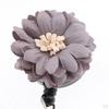 3 of pack Cute Teacher Retractable Flower Applique Reel ID Badge Holder
