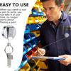 Belt Clip Retractable Pen Clip Badge Reels Pen Lanyard Pull Pen Holder  Nurses Doctor