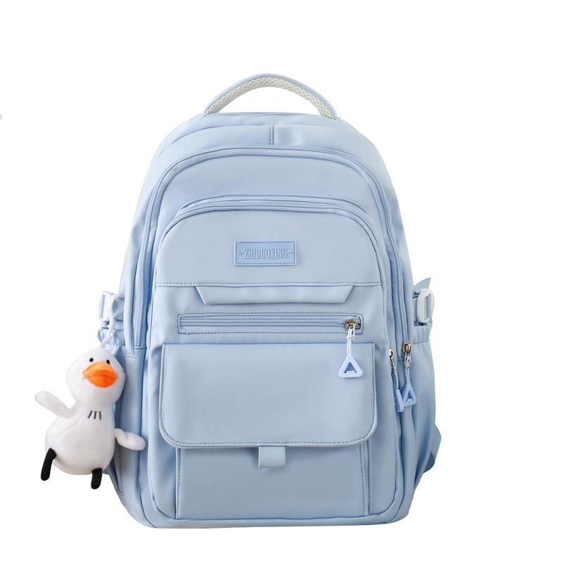 

Школьный рюкзак высокой ценности для средней школы, большой вместимости, школьный рюкзак женский, для старшеклассниц и студенток колледжа, нишевый рюкзак, простой универсальный рюкзак для компьютера single bag