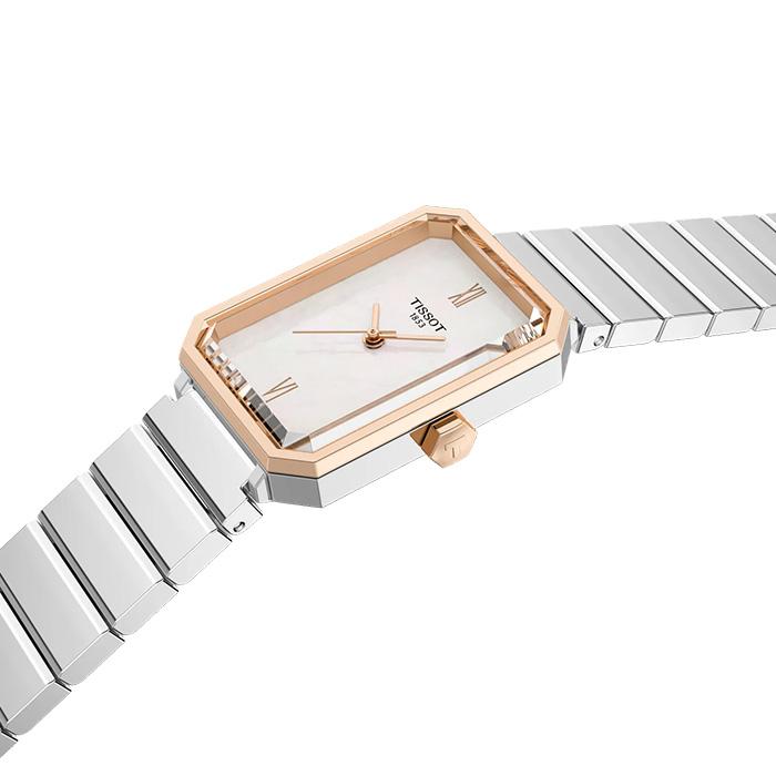 Tissot SRV T160.110.21.113.00 Weiß Perlmutt Silber Stahl