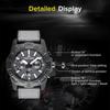 NORTH EDGE BLAZE Men's Watches Solar Power 316 stainless steel Case Quartz Watch For Men Pilot Sports Waterproof 50M Stopwatch
