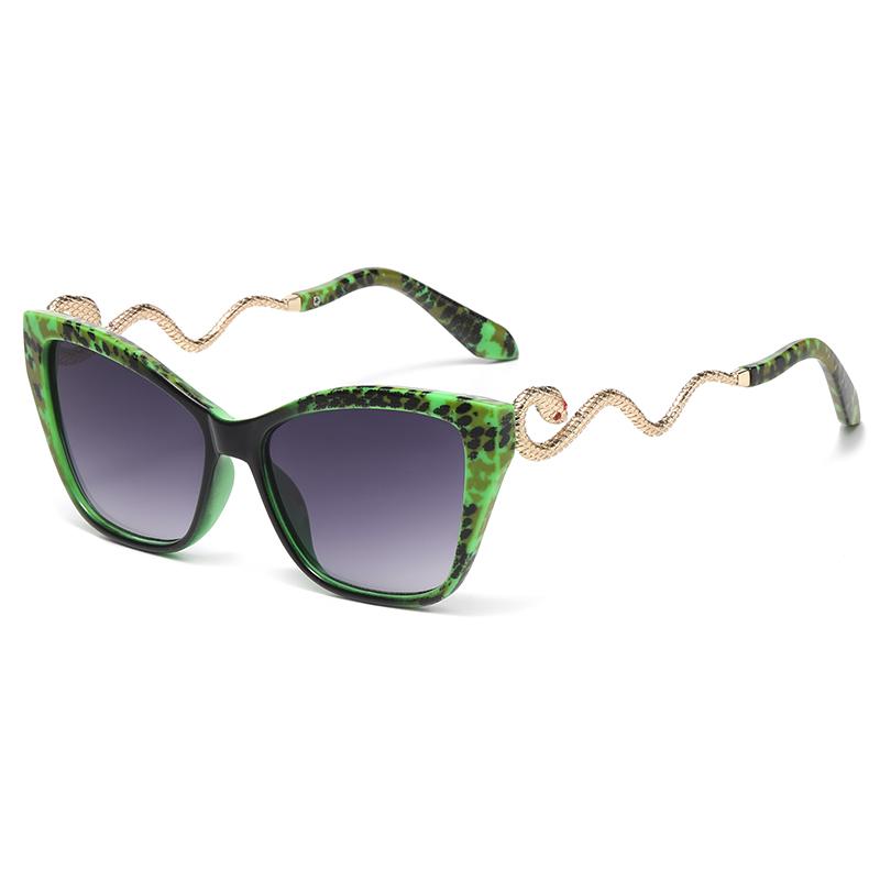 3 Pack Fashion Cat Eye Sunglasses Women Large Frame Stylish Gradient Outdoor Shades Eyewear Punk Unisex Shades UV400 Sunglasses