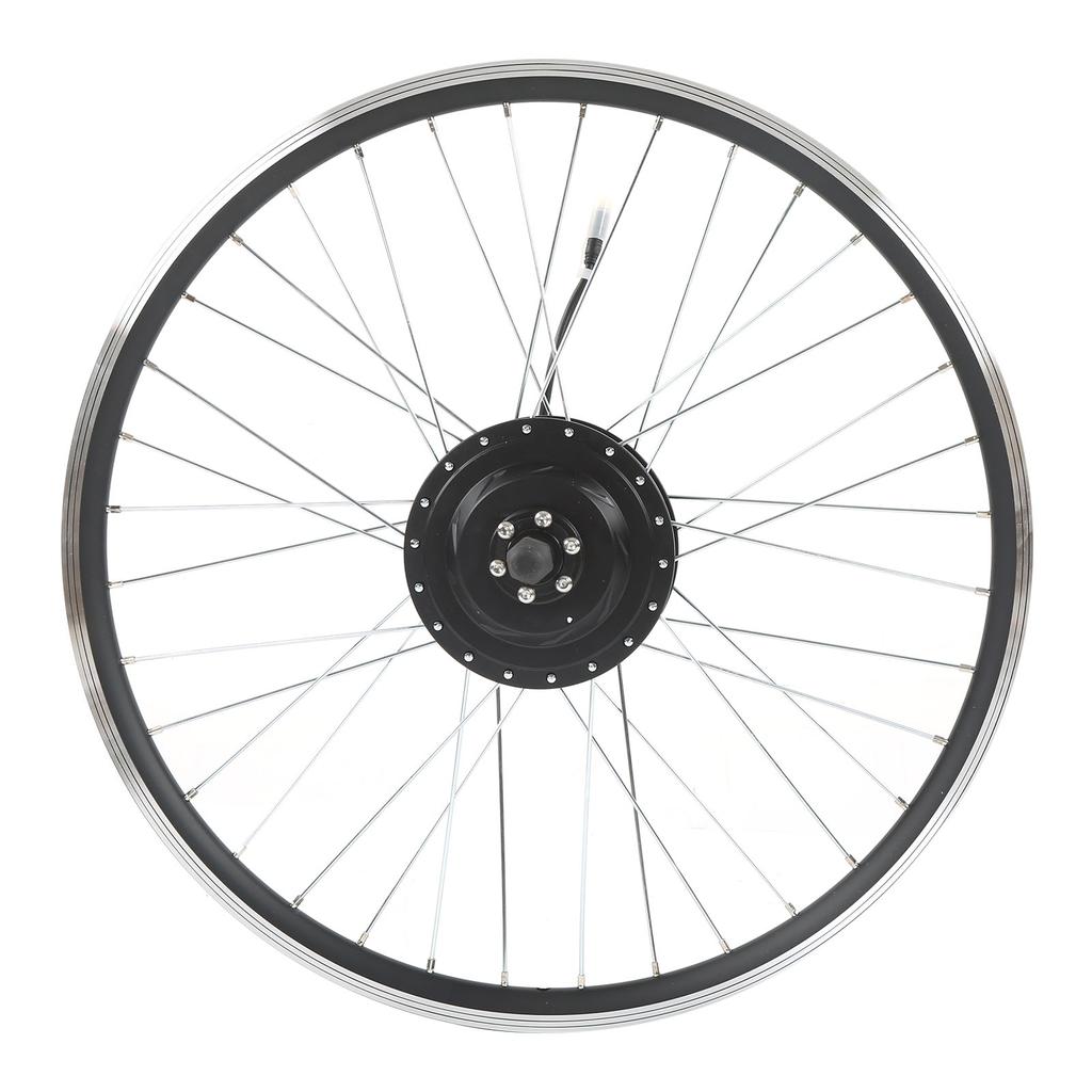 48V 500W Electric Bike Conversion Kit Rear Wheel Cassette Hub Motor Kit with 11A Controller and LCD3 Panel 24inch