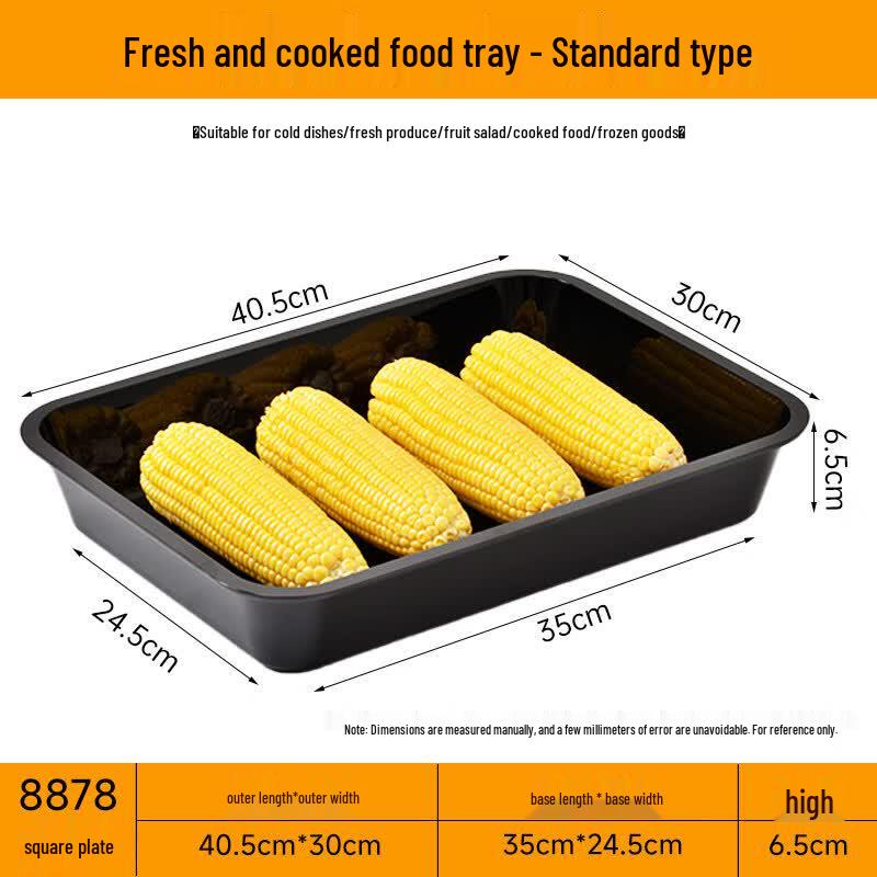 Qianxing Rectangular Plastic Food Display Tray