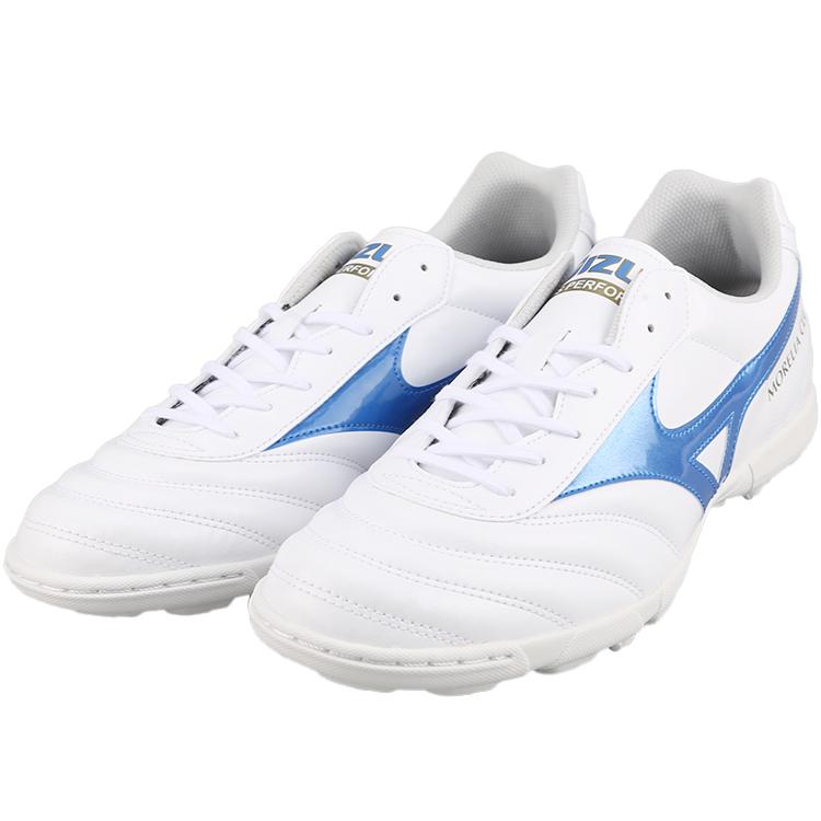Mizuno Scarpe da Calcio Comode alla Moda Versatili Antiscivolo Uomo sneaker Bianco Blu P1GD241625