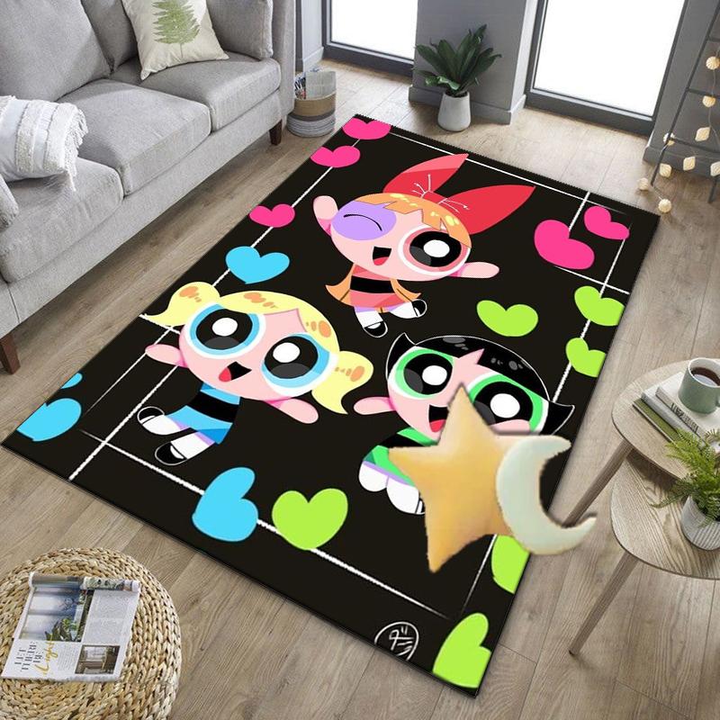 Power Police  Adventure Office Rug Chair Mat, Game Carpet, Suitable for Front Door, Bedroom, Living Room, Desk, Holiday Gift