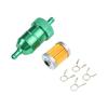8MM Aluminum Alloy Inlne FUEL Filter Motorcycle ATVs Motorbike Moped