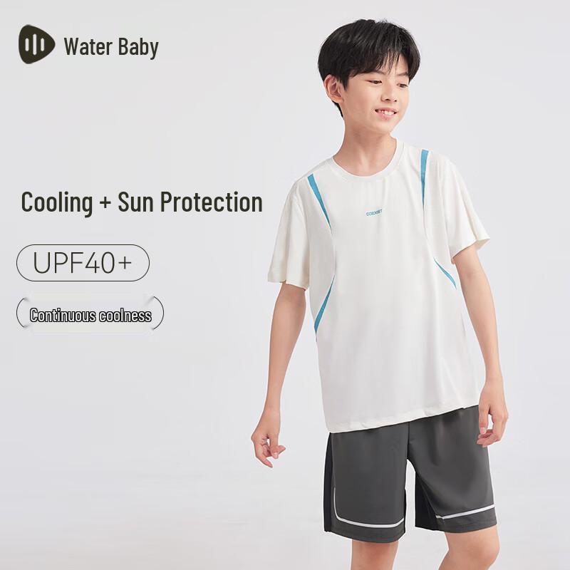 Souhait Boys Short Sleeve Sunscreen Cool-Feel T-Shirt 130