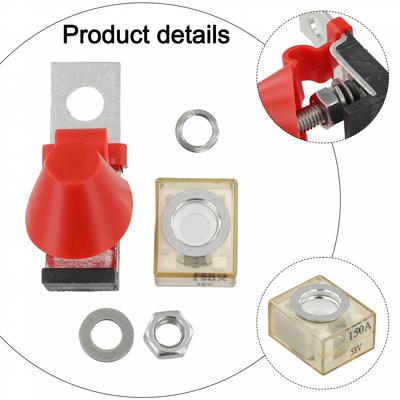 30A-300A Current Rating Battery Terminal Fuse Block Kit Water Proof Fuse