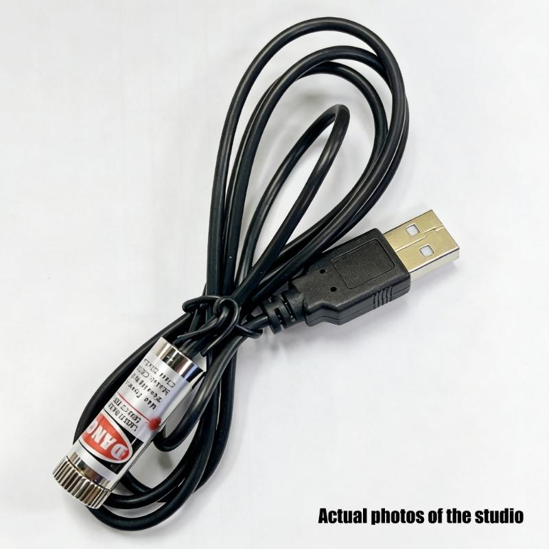 Red Line Light Projector USB Powered Quilting Positioning Light for Stitching Alignment Fabric Cutting and Woodworking