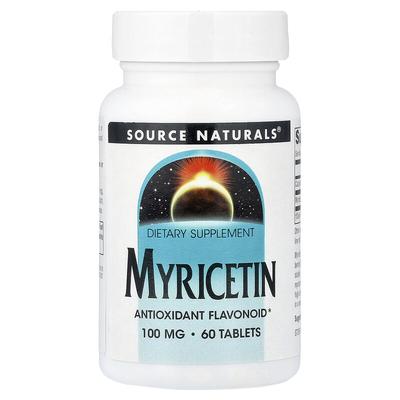 Myricetin, 100 Mg, 60 Tablets