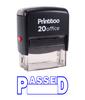 Printtoo Custom Stamp PASSED Self Inking Rubber Stamp Office