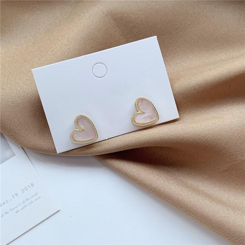 

Korean Style White Cloud Water Drop Stud Earrings for Women Crystal Stars Bow Asymmetry Earring Girl Wedding Party Zircon Gifts