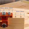 Drilling Locator for Cabinet Splicing Wood Dowel Camera Jig Set Eccentric Wheel Punching Template For Woodworking