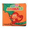 Baby Soft Cloth Book 0-36 Month Montessori Early Educational Toys for Kids Fruits Animal Numbers Food Cognitive Book for Toddler