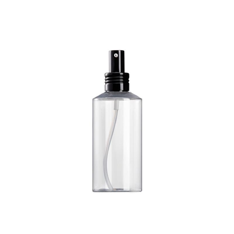 

Slanted Shoulder Brown Plastic Lotion Bottle (100ml/150ml) with Electroplated Aluminum Cap - Ideal for Skincare and Travel.