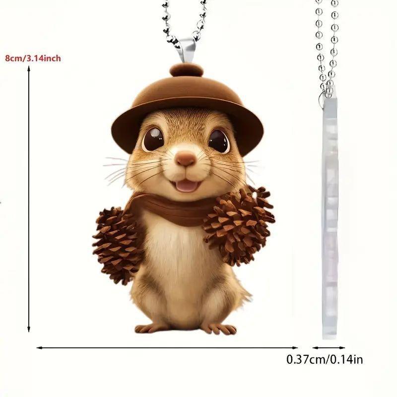 

Акриловая мультяшная забавная машинка, подвеска-шарм для креативных аксессуаров для рюкзака и украшения праздничной елки