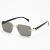 Trendy Frameless Fashion Sunglasses for Men & Women - European & American Style