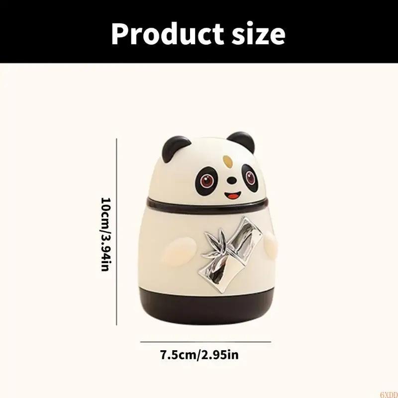 Cute Cartoon Panda Toothpick Holder Automatic Toothpick Box Push-Type Toothpick Box Suitable For Home Bar Party