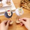 Christmas Decoration Creative Ornaments Elk Old Man Desktop Plush Fawn Decoration Christmas Decoration Scene Layout