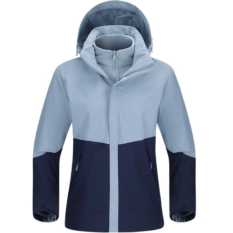 2025 Unisex 3-in-1 Detachable Small Mountaineering Jacket - Windproof & Waterproof