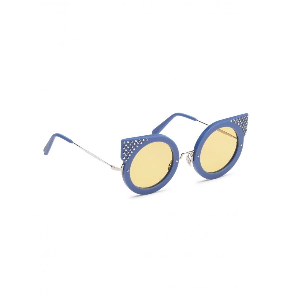 

PHILIPP PLEIN Sunglasses Katy azzurro giallo normal nickel