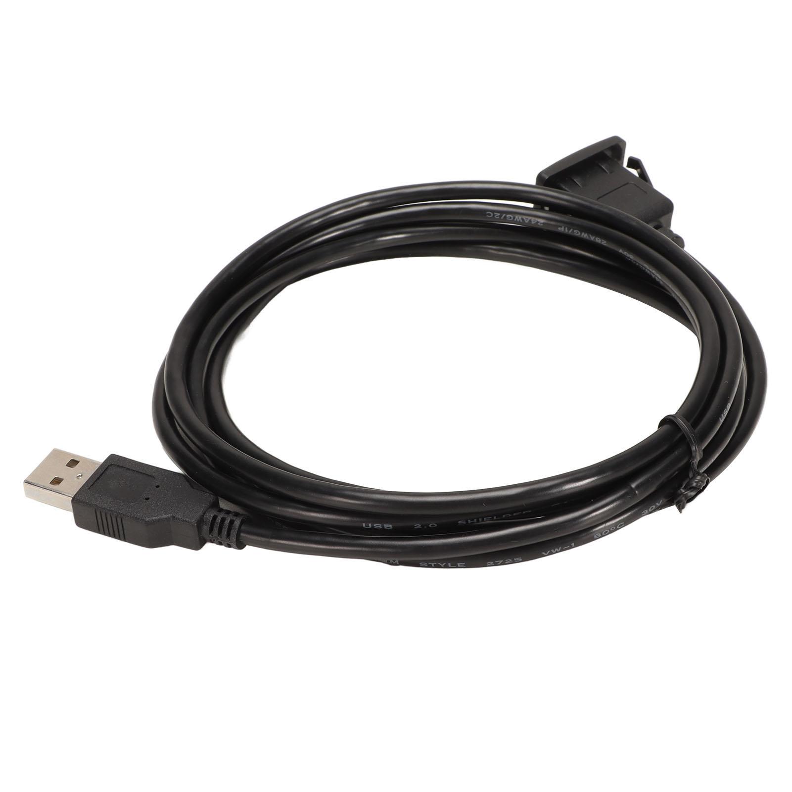 

Автомобильный USB 2.0 удлинительный кабель для встраиваемой установки, водонепроницаемый ПВХ удлинительный кабель для приборной панели автомобиля