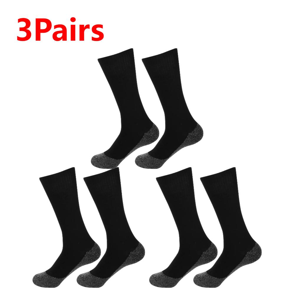 1-3Pairs Winter Warm Sock for Unisex Thermostatic Socks Compression Sports Stockings for Winter Running Hiking