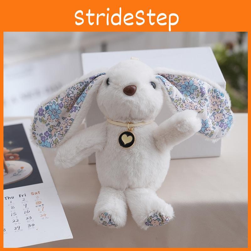 Rabbit Cute Floral Doll Designed With A Heartshaped Pendant For Present Holiday