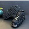  Platform Casual Sneakers For Men Lace Up Thick Sole Fashion Shoes
