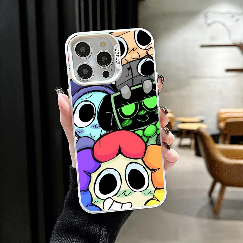 D-Dandys W-World Game Soft Phone Case for iPhone 15 16 17 Pro Max 17Air 16E 14 Plus 13 12 Mini Shockproof Cover Back Shell
