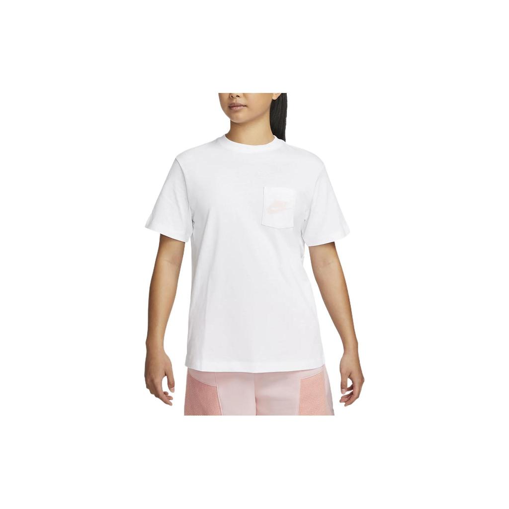 Nike Retro American Cartoon Print T-Shirt Women Tops White DQ3154-100