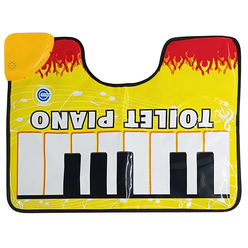 Záchodové Piano Koberec Novinka Potýrové Piano Zvukový Koberec Koupelnový Koberec Elektronické Piano Šlapání na Prsty Hudební Klávesnice Podlahová Rohož Hračky