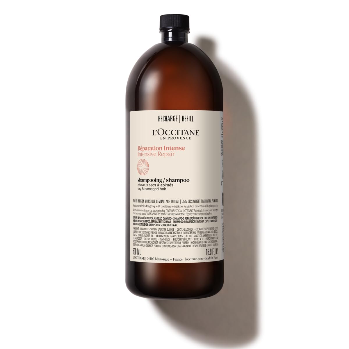 LOCCITANE Intensive Repair Shampoo (Refill) 500mL Damage Care