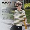 MOMOCO Gestreiftes Kurzarm-T-Shirt für Jungen