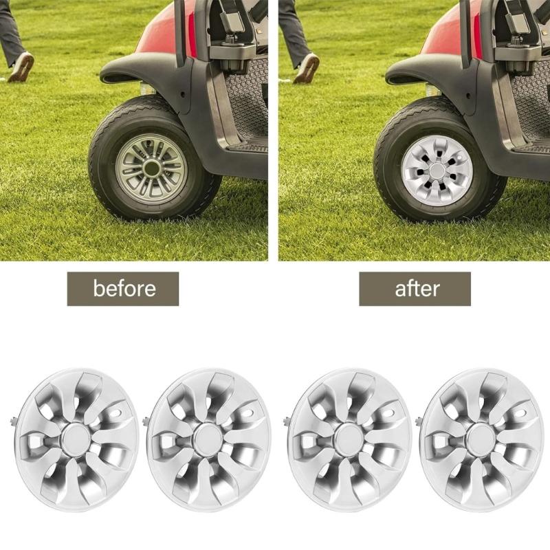 High Strengths Golf Cart Wheel Cover Outdoor Sports Golf Cart Protective Cover Universals Outdoor Vehicle Accessories