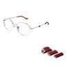 GUCCI Eyewear Round Frame Glasses (Unisex) Prescription Glasses GG1496O003