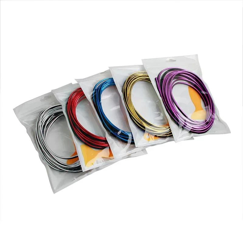 5M Car Dashboard & Door Edge Trim – Universal Styling Insert Moulding with Scraper for Auto Interior Decoration