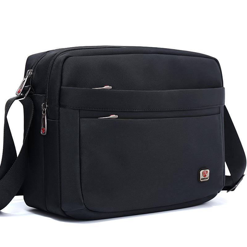 Oxford Cloth Men's Crossbody Bag - Business Casual Shoulder Bag for Dad