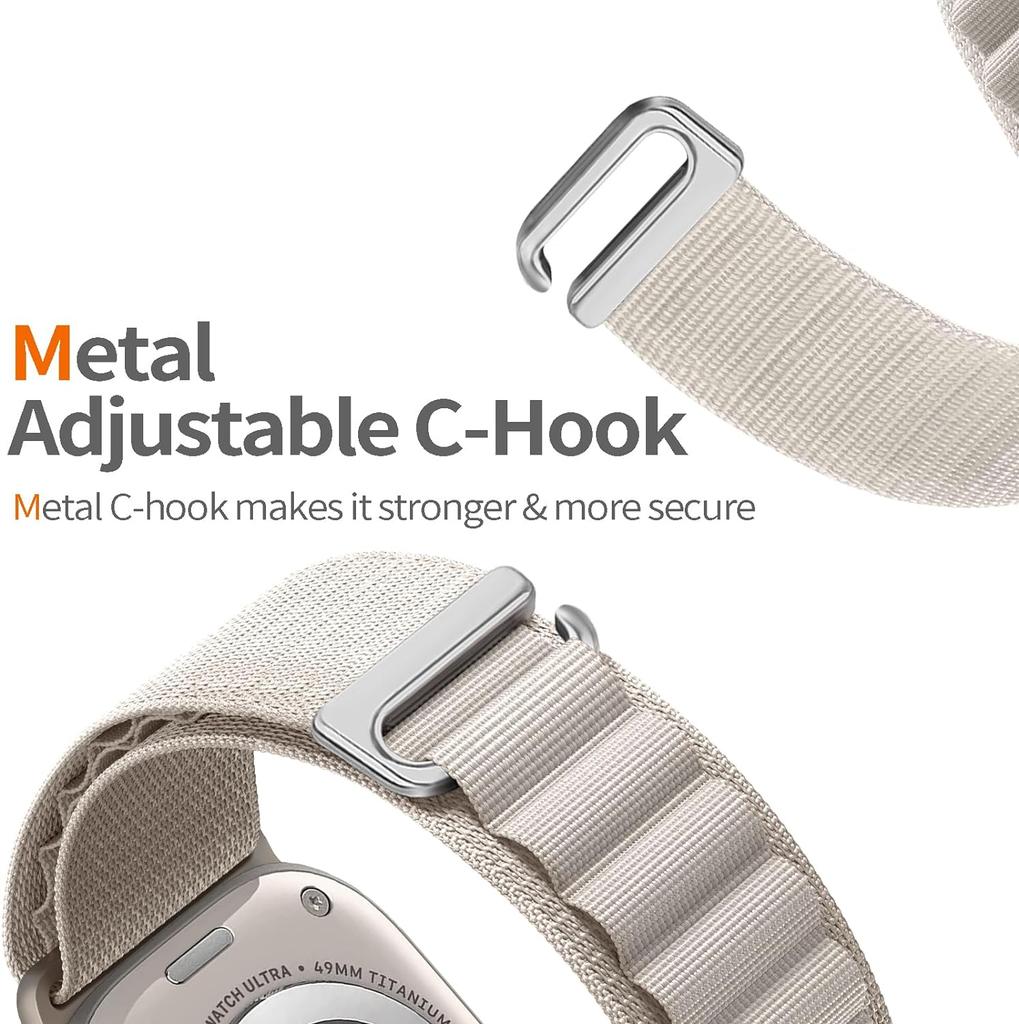 Alpine Loop Nylon Strap For Samsung Galaxy Watch 8 44mm 40mm Classic 46mm Bracelet Wristband Galaxy Watch Ultra 2026 47mm Correa