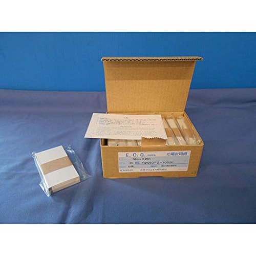 Kobayashi Create Electrocardiogram Paper, 10 Rolls, 20m, FQW50-2-100 K, FQW50-2-100(K)