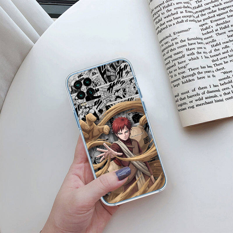 MH97 Naruto Gaara Case for Motorola E7 G6 G7 G8 G9 Plus Power Play G10 G20 G04 E30 E40 E22 E20 E13 E15 G22 G23 G05 G75 G35 G55