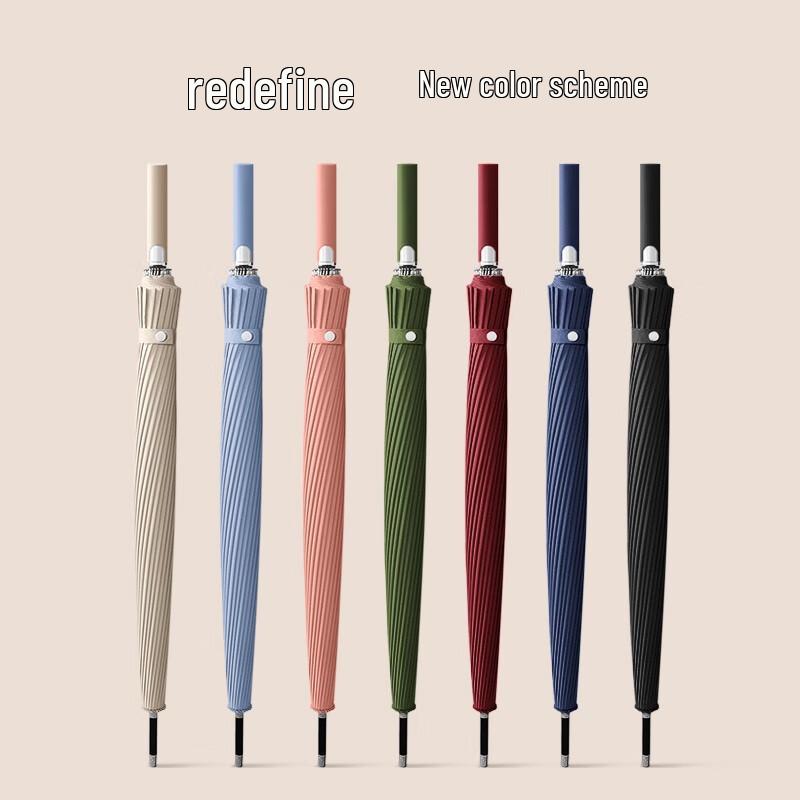 MAYDU Oversized 24-Rib Automatic Windproof Umbrella