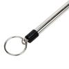 PU Leather Hand Cuff Bracelet Stainless Steel Spreader Bar with Lock & Keys